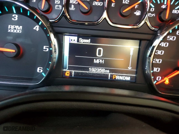 2015 Chevrolet Suburban LTZ with VIN 1GNSKKKC7FR127586, listed as a Copart auction lot 44049855 with 192,358 mi miles and Salvage Title. Bid and sale history available at carsss.com. Image 9.