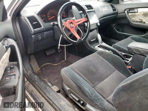 2003 Honda Accord LX with VIN 1HGCM82293A010640, listed as a Copart auction lot 57704605 with 161,551 mi miles and Clean title. Bid and sale history available at DreamBid. Image 8.