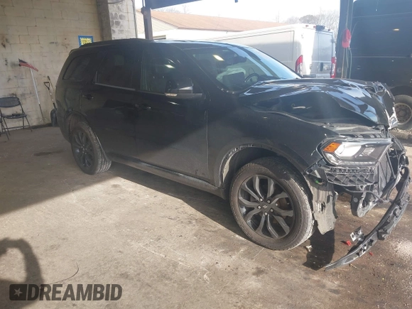 2020 Dodge Durango GT Plus with VIN 1C4RDJDG4LC302306, listed as a IAAI auction lot 42009755 with 47,208 mi miles and . Bid and sale history available at DreamBid. Image 1.