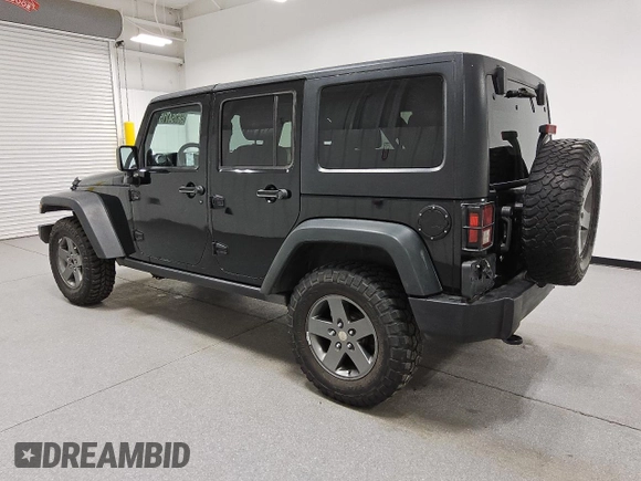 2011 Jeep Wrangler Unlimited Rubicon with VIN 1J4HA6H16BL551870, listed as a Copart auction lot 56754715 with 154,890 mi miles and Clean title. Bid and sale history available at DreamBid. Image 2.