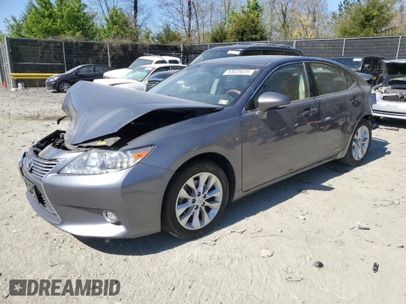 2014 Lexus ES 300h Hybrid with VIN JTHBW1GG0E2066607, listed as a Copart auction lot 53625625 with 125,817 mi miles and Salvage Title. Bid and sale history available at carsss.com. Image 1.