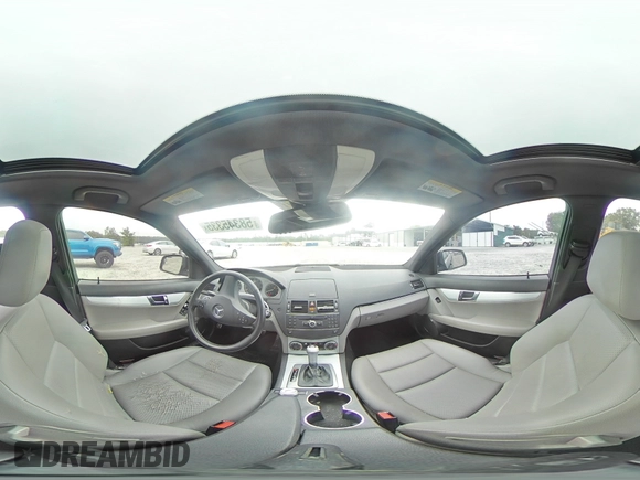 2008 Mercedes-Benz C 300 Sport with VIN WDDGF54X58F111191, listed as a Copart auction lot 58345335 with 181,634 mi miles and Salvage title. Bid and sale history available at DreamBid. Image 14.