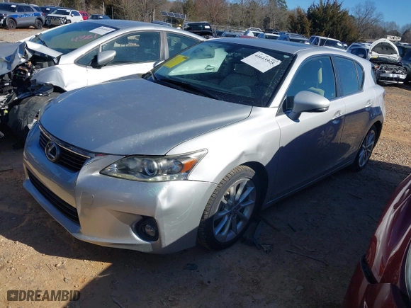 2011 Lexus CT 200h with VIN JTHKD5BH9B2031766, listed as a IAAI auction lot 41615575 with 76,787 mi miles. Bid and sale history available at carsss.com. Image 18.