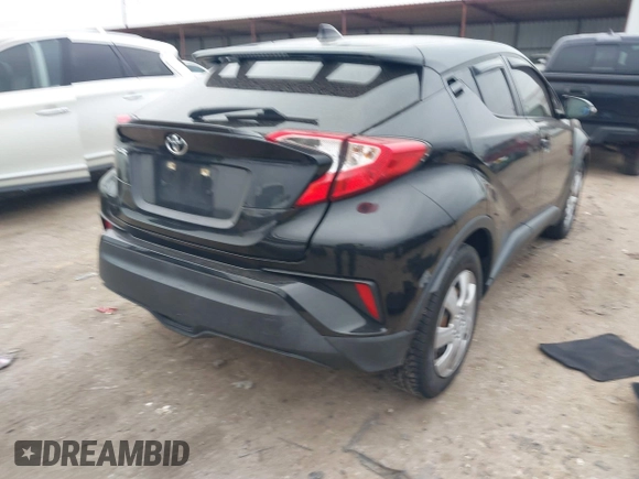2019 Toyota C-HR XLE with VIN JTNKHMBX9K1035969, listed as a IAAI auction lot 41601631 with 1 mi miles. Bid and sale history available at carsss.com. Image 4.