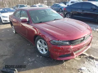 2019 Dodge Charger SXT with VIN 2C3CDXBG8KH684111, listed as a IAAI auction lot 41241686 with 50,461 mi miles. Bid and sale history available at carsss.com. Image 1.