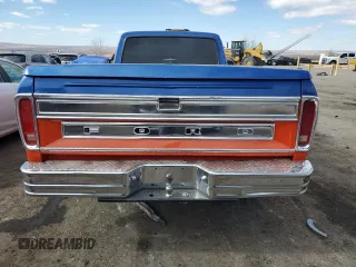 1975 Ford F-150 z VIN F15MLX09534, wystawiony jako Copart lot #43406975 z przebiegiem 71 117 mil mil oraz Czysty tytuł • Clean title. Historia ofert i sprzedaży dostępna na DreamBid. Obrazek 6.