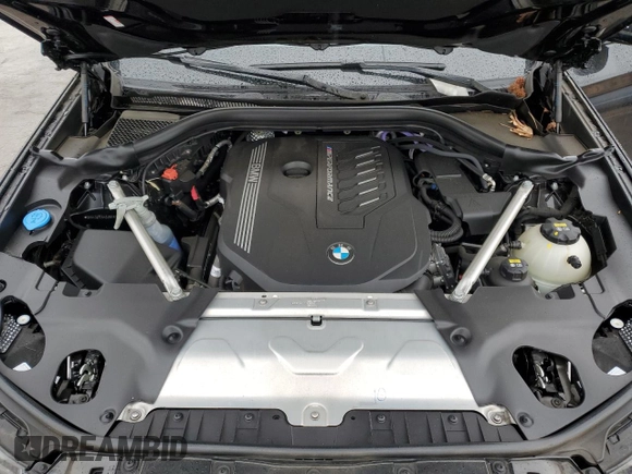 2022 BMW X4 M40i with VIN 5UX43DT06N9J88181, listed as a Copart auction lot 47567285 with 15,603 mi miles and Salvage Title. Bid and sale history available at carsss.com. Image 12.