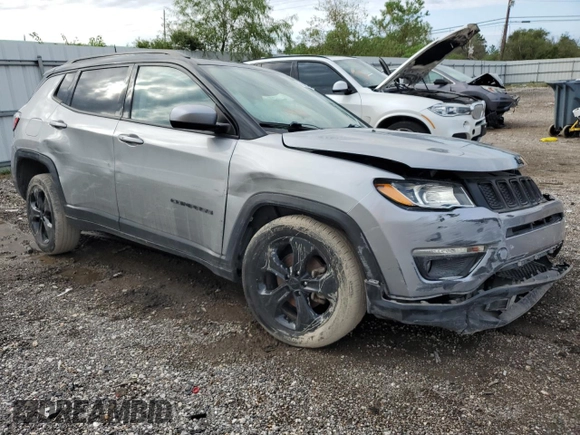 2021 Jeep Compass Latitude z VIN 3C4NJCBB2MT532314, wystawiony jako Copart lot #79363064 z przebiegiem 55 329 mil mil oraz Szkoda całkowita • Salvage title. Historia ofert i sprzedaży dostępna na DreamBid. Obrazek 4.