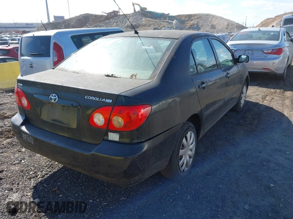 2006 Toyota Corolla CE with VIN 2T1BR32EX6C617204, listed as a IAAI auction lot 41684379 with 299,999 mi miles and . Bid and sale history available at DreamBid. Image 4.
