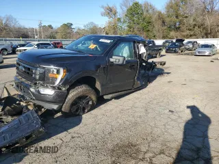 2022 Ford F-150 XL with VIN 1FTFW1E89NFB40954, listed as a Copart auction lot 88728755 with 59,644 mi miles and Salvage Title. Bid and sale history available at carsss.com. Image 1.