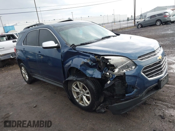 2016 Chevrolet Equinox LT with VIN 2GNFLFEK4G6235475, listed as a IAAI auction lot 42071206 with 104,723 mi miles and . Bid and sale history available at carsss.com. Image 1.