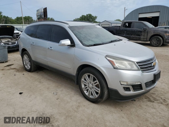 2015 Chevrolet Traverse LT with VIN 1GNKRGKD1FJ294297, listed as a Copart auction lot 58191755 with Not provided miles and Salvage title. Bid and sale history available at DreamBid. Image 4.