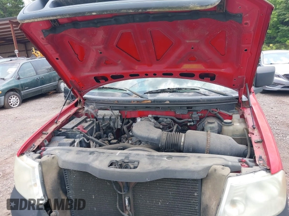 2005 Ford F-150 XL with VIN 1FTRF12W05NA33605, listed as a IAAI auction lot 42408027 with 148,696 mi miles and . Bid and sale history available at DreamBid. Image 10.
