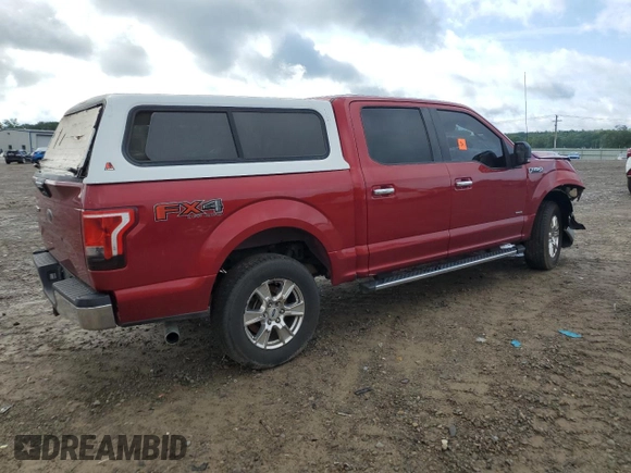 2015 Ford F-150 XLT with VIN 1FTEW1EG8FKE33918, listed as a Copart auction lot 60972635 with 258,002 mi miles and Salvage title. Bid and sale history available at DreamBid. Image 3.