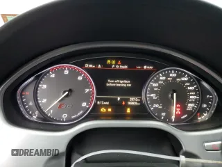 2016 Audi S8 Plus with VIN WUAJ5AFD8GN900070, listed as a Copart auction lot 43043585 with 168,635 mi miles and Salvage Title. Bid and sale history available at carsss.com. Image 9.