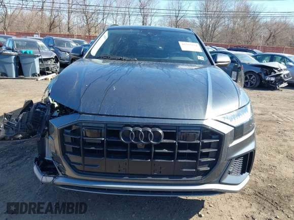 2021 Audi Q8 Premium Plus with VIN WA1EVAF16MD026866, listed as a IAAI auction lot 41555574 with 34,270 mi miles and . Bid and sale history available at DreamBid. Image 12.