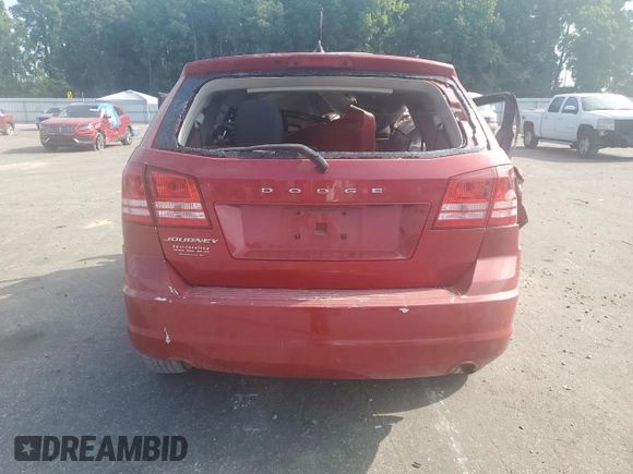 2014 Dodge Journey American Value Pkg with VIN 3C4PDCAB9ET267247, listed as a Copart auction lot 60336704 with Not Provided miles and Salvage Title. Bid and sale history available at carsss.com. Image 6.