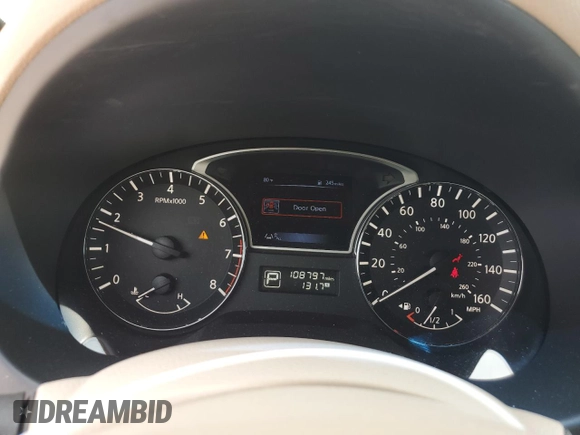 2015 Nissan Altima SL z VIN 1N4AL3APXFC143317, wystawiony jako Copart lot #55121825 z przebiegiem 108 797 mil mil oraz Czysty tytuł • Clean title. Historia ofert i sprzedaży dostępna na DreamBid. Obrazek 9.