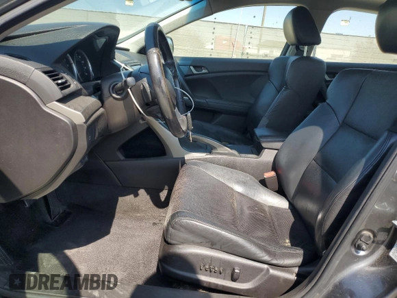 2010 Acura TSX with VIN JH4CU2F61AC006106, listed as a Copart auction lot 65213035 with 171,676 mi miles and Salvage title. Bid and sale history available at DreamBid. Image 7.
