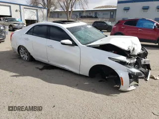 2015 Cadillac CTS Luxury RWD with VIN 1G6AR5SX3F0133672, listed as a Copart auction lot 44944205 with 52,857 mi miles and Salvage Title. Bid and sale history available at DreamBid. Image 4.