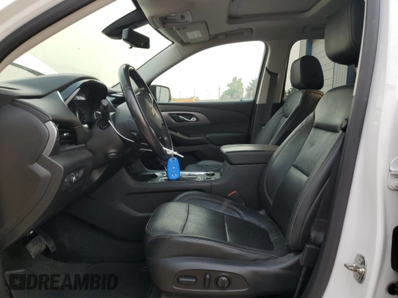 2019 Chevrolet Traverse Premier with VIN 1GNEVKKW1KJ282545, listed as a Copart auction lot 66208724 with 74,390 mi miles and Salvage Title. Bid and sale history available at carsss.com. Image 7.