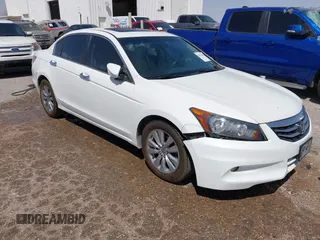 2012 Honda Accord EX-L z VIN 1HGCP3F84CA023742, wystawiony jako IAAI lot #41918267 z przebiegiem 294 405 mil mil oraz . Historia ofert i sprzedaży dostępna na DreamBid. Obrazek 1.