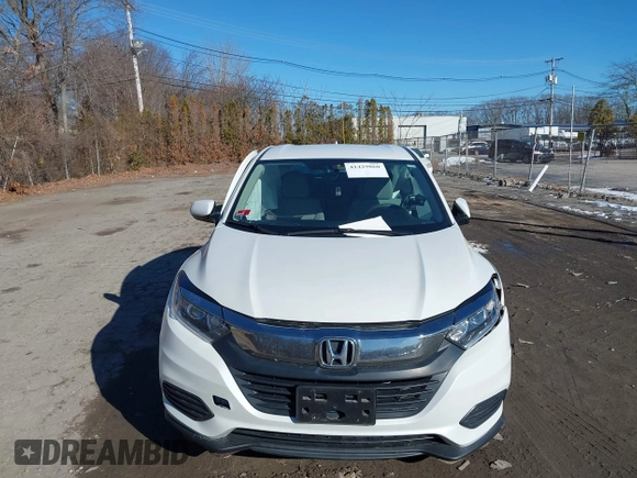 2022 Honda HR-V LX with VIN 3CZRU6H30NM732687, listed as a IAAI auction lot 41429860 with 21,049 mi miles. Bid and sale history available at carsss.com. Image 12.