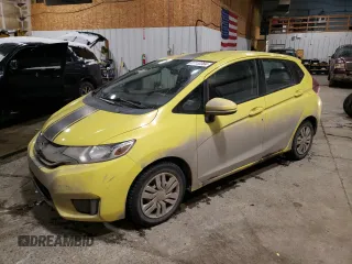 2015 Honda Fit LX with VIN 3HGGK5H53FM723886, listed as a Copart auction lot 87133384 with 47,470 mi miles and Salvage Title. Bid and sale history available at carsss.com. Image 1.