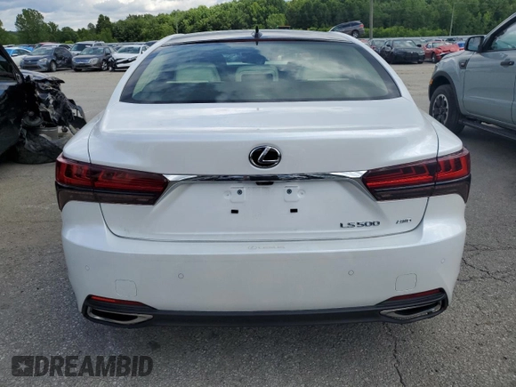 2022 Lexus LS z VIN JTHE5LGF3N5010467, wystawiony jako Copart lot #56491414 z przebiegiem Nie podano mil oraz Nie do naprawy • Non repairable. Historia ofert i sprzedaży dostępna na DreamBid. Obrazek 6.