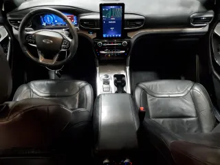 2022 Ford Explorer Platinum with VIN 1FM5K8HC4NGA08755, listed as a Copart auction lot 87959925 with 54,263 mi miles and Salvage Title. Bid and sale history available at carsss.com. Image 8.