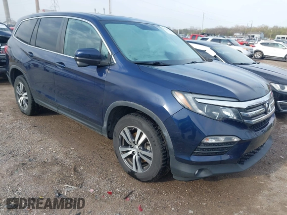 2018 Honda Pilot EX-L with VIN 5FNYF6H57JB026036, listed as a IAAI auction lot 42000454 with 110,996 mi miles and . Bid and sale history available at DreamBid. Image 1.
