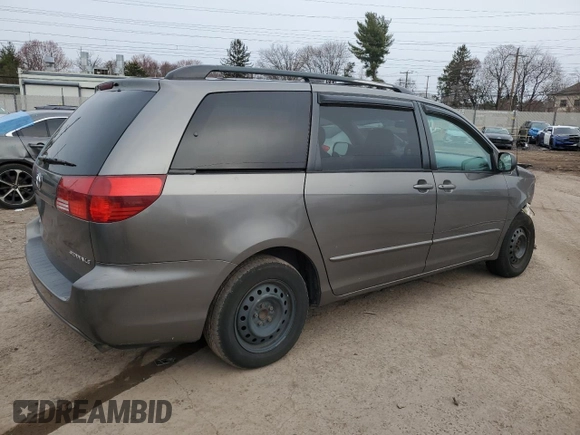2005 Toyota Sienna CE with VIN 5TDZA23C15S335391, listed as a Copart auction lot 50344695 with 56,262 mi miles and Salvage Title. Bid and sale history available at carsss.com. Image 3.