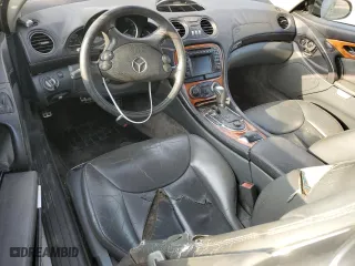 2004 Mercedes-Benz SL-Class with VIN WDBSK75F84F075216, listed as a Copart auction lot 53121515 with 0 mi miles and Salvage Title. Bid and sale history available at carsss.com. Image 8.