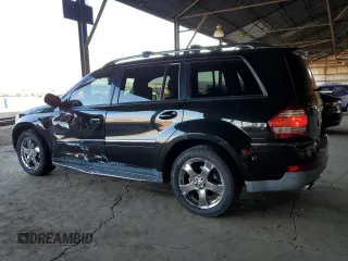 2007 Mercedes-Benz GL-Class with VIN 4JGBF71E27A129111, listed as a Copart auction lot 79764614 with 188,093 mi miles and Salvage Title. Bid and sale history available at carsss.com. Image 2.