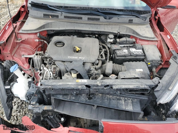 2019 Hyundai Kona SEL with VIN KM8K6CAA9KU334759, listed as a Copart auction lot 51129205 with 56,888 mi miles and Salvage Title. Bid and sale history available at carsss.com. Image 12.