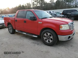 2008 Ford F-150 XL with VIN 1FTRW12W58FA13770, listed as a Copart auction lot 42799545 with 2,470,615 mi miles and Salvage Title. Bid and sale history available at carsss.com. Image 4.
