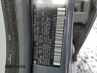 2002 BMW 3 Series 325i with VIN WBAEV33422KL66683, listed as a Copart auction lot 49004425 with 241,841 mi miles and Salvage Title. Bid and sale history available at carsss.com. Image 12.