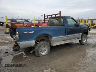 1999 Ford F-250 with VIN 1FTNF21S8XEA67992, listed as a Copart auction lot 44249795 with 157,528 mi miles and Salvage title. Bid and sale history available at DreamBid. Image 3.