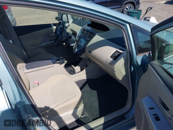 2013 Toyota Prius Two with VIN JTDZN3EU6D3203677, listed as a IAAI auction lot 42078214 with 194,087 mi miles and . Bid and sale history available at carsss.com. Image 5.