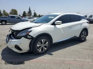 2020 Nissan Murano S with VIN 5N1AZ2AJ8LN151264, listed as a Copart auction lot 55690195 with 58,065 mi miles and Salvage title. Bid and sale history available at DreamBid. Image 1.