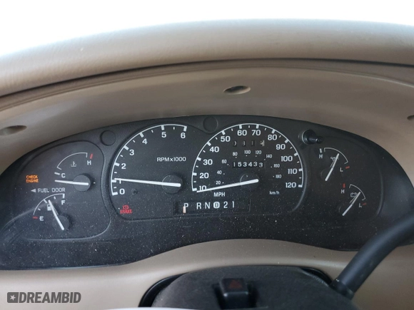 2002 Ford Ranger XL Fleet with VIN 1FTYR44U12TA42322, listed as a Copart auction lot 53528755 with 153,433 mi miles and Salvage Title. Bid and sale history available at carsss.com. Image 9.