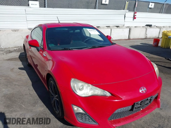 2013 Scion FR-S with VIN JF1ZNAA10D2708478, listed as a IAAI auction lot 42093210 with 172,034 mi miles. Bid and sale history available at carsss.com. Image 6.