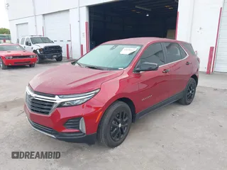 2023 Chevrolet Equinox LT with VIN 3GNAXKEG4PS140354, listed as a IAAI auction lot 42070562 with 17,663 mi miles and . Bid and sale history available at carsss.com. Image 18.