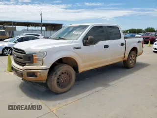 2019 Ford F-150 XL with VIN 1FTEW1E50KKE41276, listed as a Copart auction lot 65891645 with 217,287 mi miles and Clean title. Bid and sale history available at DreamBid. Image 1.