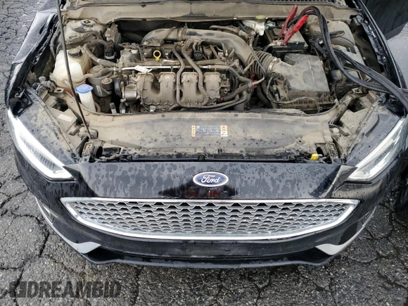 2020 Ford Fusion Titanium with VIN 3FA6P0D94LR153375, listed as a Copart auction lot 59609415 with 104,292 mi miles and Clean title. Bid and sale history available at DreamBid. Image 11.