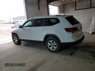 2018 Volkswagen Atlas S z VIN 1V2AP2CA6JC528298, wystawiony jako Copart lot #51115755 z przebiegiem 185 546 mil mil oraz Szkoda całkowita • Salvage title. Historia ofert i sprzedaży dostępna na DreamBid. Obrazek 2.