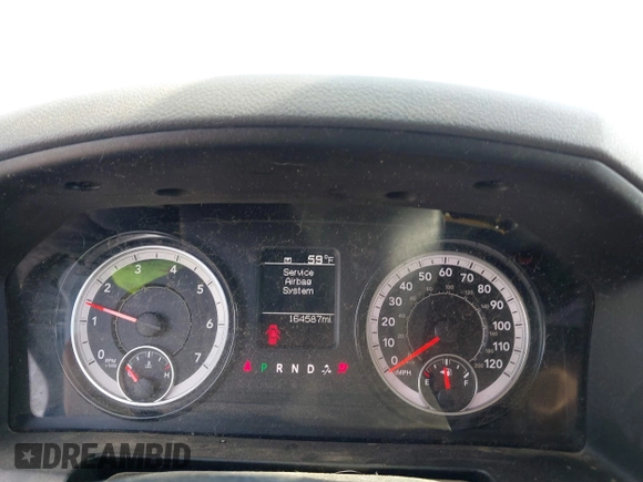 2018 Ram 1500 Express with VIN 1C6RR7FG4JS328304, listed as a IAAI auction lot 42028795 with 164,587 mi miles and . Bid and sale history available at DreamBid. Image 7.
