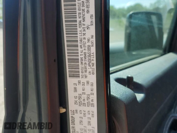 2011 Jeep Liberty Sport with VIN 1J4PN2GK3BW518990, listed as a Copart auction lot 56603405 with 191,434 mi miles and Clean Title. Bid and sale history available at DreamBid. Image 13.