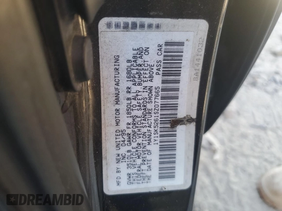 1995 Geo Prizm z VIN 1Y1SK5261SZ077665, wystawiony jako Copart lot #76863434 z przebiegiem 176 535 mil mil oraz Szkody całkowita. Historia ofert i sprzedaży dostępna na DreamBid. Obrazek 12.