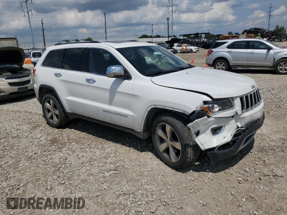 2016 Jeep Grand Cherokee Limited with VIN 1C4RJFBM1GC332741, listed as a Copart auction lot 63408575 with 181,504 mi miles and Salvage title. Bid and sale history available at DreamBid. Image 4.